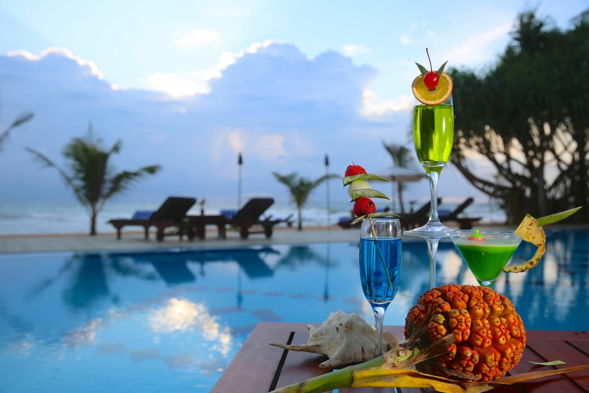 בנטוטה Whispering Palms Hotel מראה חיצוני תמונה